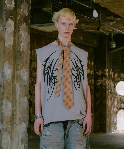 FR(13)NDS(フレンズ)の「FR(13)NDS /フレンズ/Graphic NS(タンクトップ・メンズ・ベージュ/ブラック・F)」の16枚目の写真