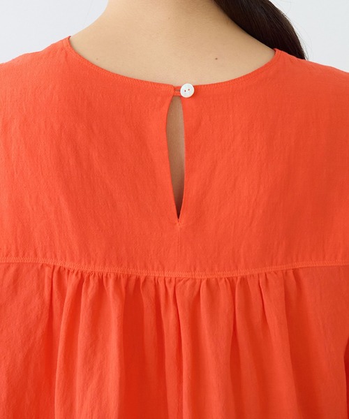 yuni（ユニ　）の「●近江晒 ワンピース（ワンピース・レディース・オレンジ/ブラック/ボルドー・FREE）」の10枚目の写真