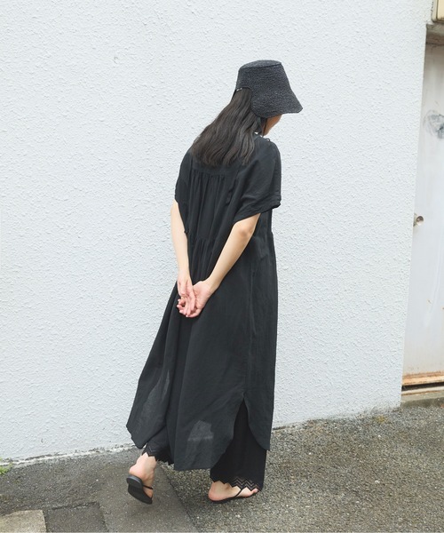 ワンピース u! △近江晒 ワンピース（ワンピース）｜yuni（ユニ ）の