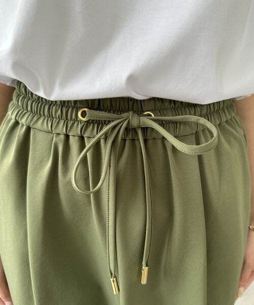 Chez toi（シェトワ）の「360度ストレッチテーパードパンツ（その他パンツ・レディース・オレンジ/ブラック/グレイッシュベージュ/カーキ・FREE）」の18枚目の写真