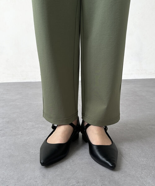 Chez toi（シェトワ）の「360度ストレッチテーパードパンツ（その他パンツ・レディース・オレンジ/ブラック/グレイッシュベージュ/カーキ・FREE）」の15枚目の写真