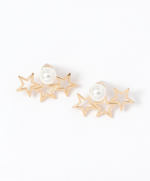 セール】3スターピアス（ピアス（両耳用））｜niko and