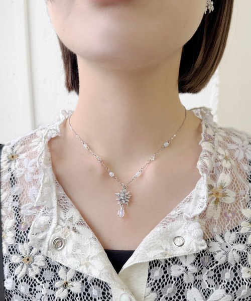 エーデルワイスモチーフ ネックレス（ネックレス）｜ANNA SUI