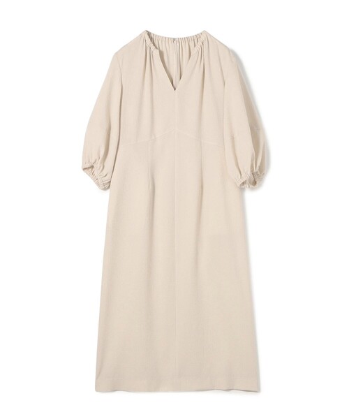 BALLSEY ボールジィ ワンピース 春夏コーデ 匿名配送 Ballsey ボールジィ ドット ロングワンピース AT WORK PLUS +