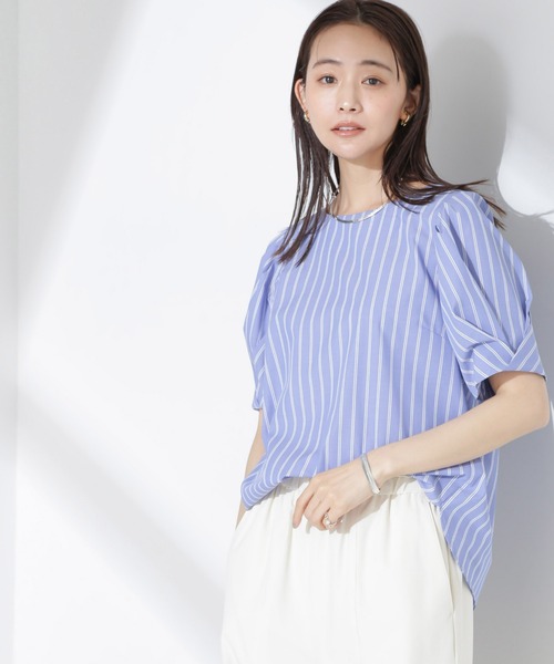 NANO universe（ナノユニバース）の「変形スリーブプルオーバーブラウス（シャツ/ブラウス・レディース・その他1/その他2/その他3・FREE）」の14枚目の写真