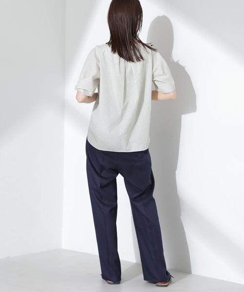 NANO universe（ナノユニバース）の「変形スリーブプルオーバーブラウス（シャツ/ブラウス・レディース・その他1/その他2/その他3・FREE）」の4枚目の写真