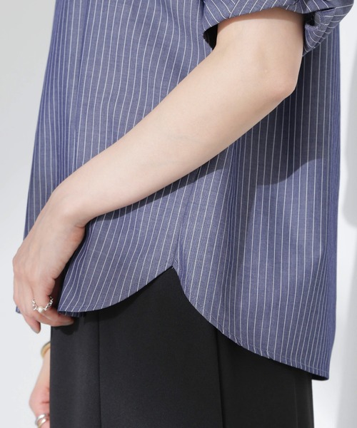 NANO universe（ナノユニバース）の「変形スリーブプルオーバーブラウス（シャツ/ブラウス・レディース・その他1/その他2/その他3・FREE）」の17枚目の写真