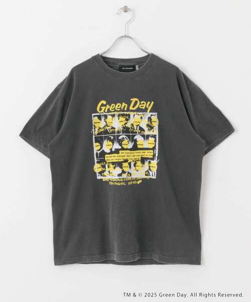 GOOD ROCK SPEED(グッドロックスピード)の「GOOD ROCK SPEED GREEN DAY T-SHIRTS(Tシャツ/カットソー・レディース・チャコールグレー・ONE)」の7枚目の写真