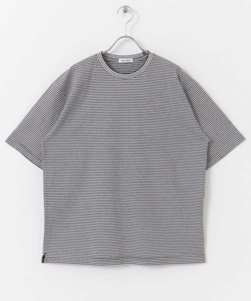 FORK&SPOON(フォークアンドスプーン)の「FORK&SPOON マルチカラーボーダーTシャツ(Tシャツ/カットソー・メンズ・グリーン/ブラック/ネイビー・4/5)」の14枚目の写真