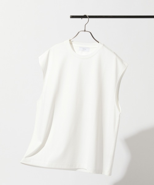 RAGEBLUE（レイジブルー）の「＜接触冷感機能付き＞【HIGH COOL/ハイクール】天竺/ノースリーブ（タンクトップ・メンズ・ブラック/グレー/ホワイト・MEDIUM/LARGE）」の2枚目の写真