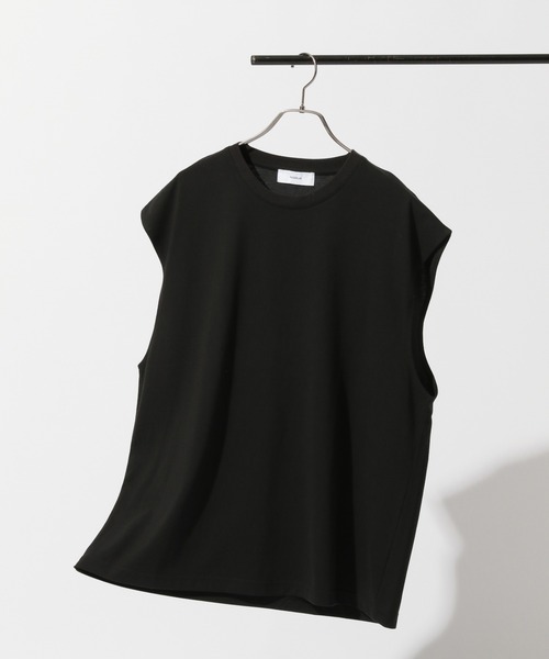 RAGEBLUE（レイジブルー）の「＜接触冷感機能付き＞【HIGH COOL/ハイクール】天竺/ノースリーブ（タンクトップ・メンズ・ブラック/グレー/ホワイト・MEDIUM/LARGE）」の3枚目の写真