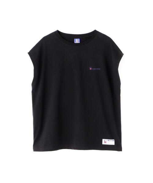 DANKE SCHON(ダンケシェーン)の「【WEB&DEPOT限定】DankeSchon/ダンケシェーン/16OE NOSLEEVES LOGO(Tシャツ/カットソー・メンズ・ブラック/ホワイト・S/M/L)」の5枚目の写真
