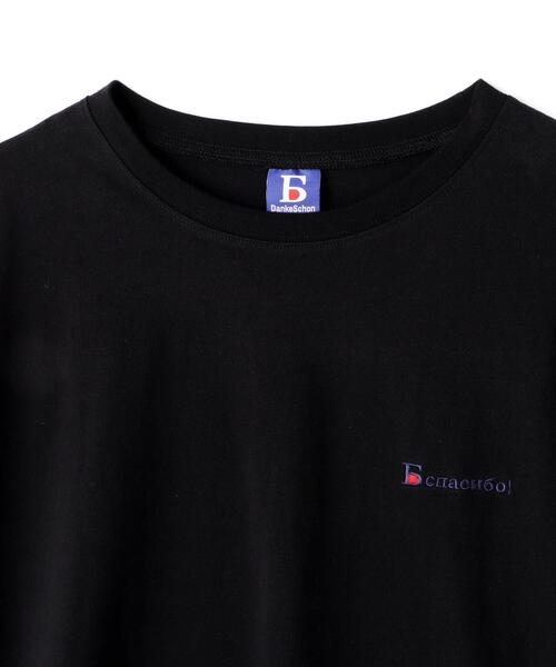 DANKE SCHON(ダンケシェーン)の「【WEB&DEPOT限定】DankeSchon/ダンケシェーン/16OE NOSLEEVES LOGO(Tシャツ/カットソー・メンズ・ブラック/ホワイト・S/M/L)」の8枚目の写真