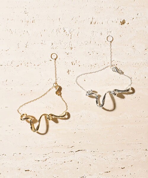 Soierie（ソワリー）の「【Soierie/ソワリー】Bio bracelet/BIOブレスレット（ブレスレット・レディース・シルバー/ゴールド・FREE）」の8枚目の写真