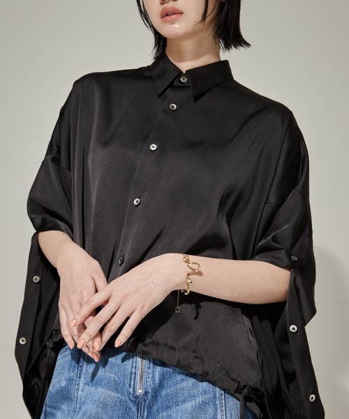 Soierie（ソワリー）の「【Soierie/ソワリー】Bio bracelet/BIOブレスレット（ブレスレット・レディース・シルバー/ゴールド・FREE）」の5枚目の写真