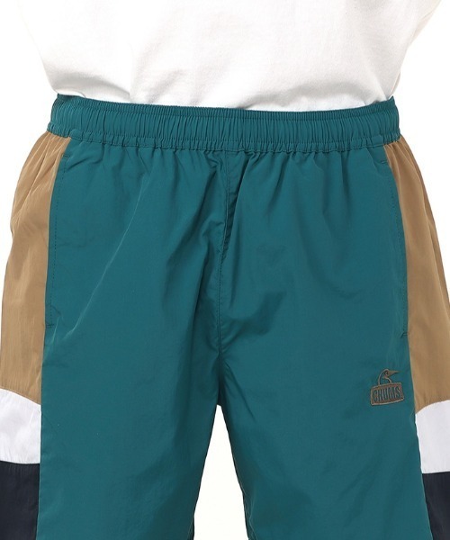 CHUMS（チャムス）の「CHUMS/チャムス ショーツ 撥水加工 ワンポイント CH03-1358（その他パンツ・メンズ・ブルーグリーン/パープル/ブラック/クリーム・M/L/XL）」の10枚目の写真