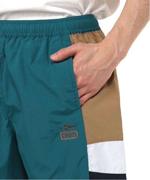 CHUMS（チャムス）の「CHUMS/チャムス ショーツ 撥水加工 ワンポイント CH03-1358（その他パンツ・メンズ・ブルーグリーン/パープル/ブラック/クリーム・M/L/XL）」の11枚目の写真