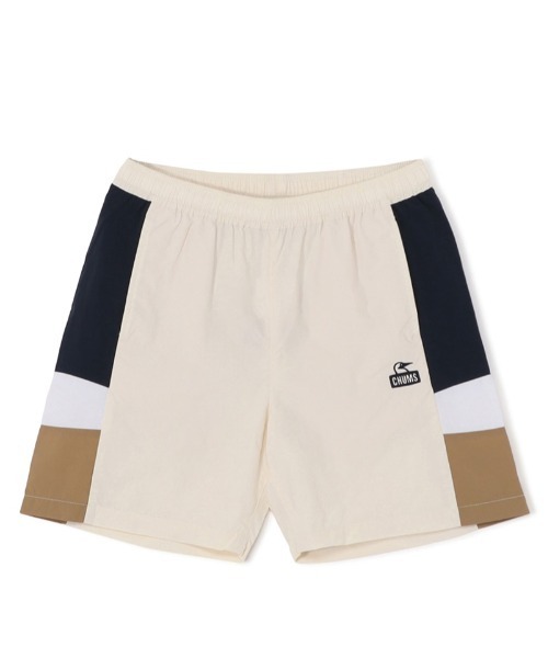 CHUMS（チャムス）の「CHUMS/チャムス ショーツ 撥水加工 ワンポイント CH03-1358（その他パンツ・メンズ・ブルーグリーン/パープル/ブラック/クリーム・M/L/XL）」の17枚目の写真