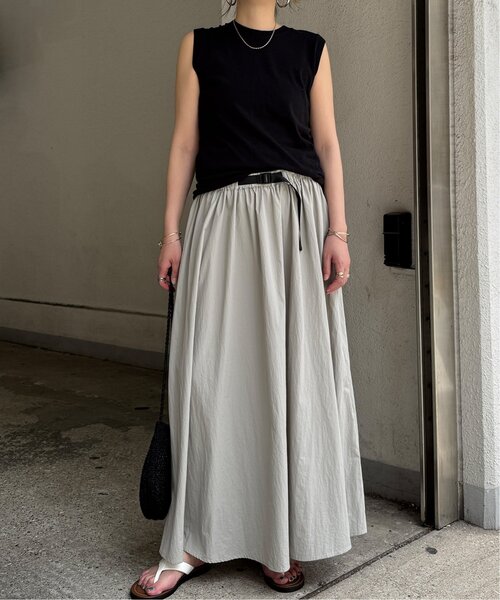 LBC（エルビーシー）の「ワッシャーナイロンワークベルトスカート（スカート・レディース・エメラルド/ライトグレー/ブラック・M）」の21枚目の写真