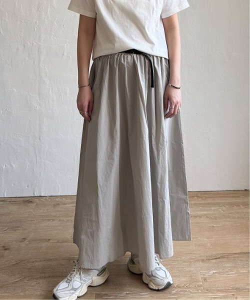 LBC（エルビーシー）の「ワッシャーナイロンワークベルトスカート（スカート・レディース・エメラルド/ライトグレー/ブラック・M）」の15枚目の写真