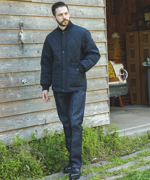 MR.OLIVE（ミスターオリーブ）の「LIGHT SHELL QUILTED NYLON / CWU-9P JACKET（ミリタリージャケット・メンズ・ブラック/グリーン・SMALL/MEDIUM/LARGE）」の19枚目の写真