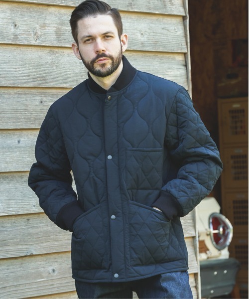 MR.OLIVE（ミスターオリーブ）の「LIGHT SHELL QUILTED NYLON / CWU-9P JACKET（ミリタリージャケット・メンズ・ブラック/グリーン・SMALL/MEDIUM/LARGE）」の16枚目の写真