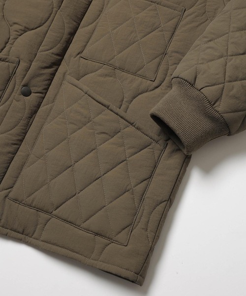MR.OLIVE（ミスターオリーブ）の「LIGHT SHELL QUILTED NYLON / CWU-9P JACKET（ミリタリージャケット・メンズ・ブラック/グリーン・SMALL/MEDIUM/LARGE）」の5枚目の写真