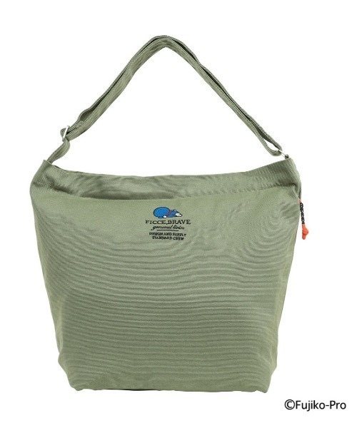 Ficce,Brave（フィセブレイブ）の「【Ficce Brave/フィセブレイブ】 ドラえもん ビッグショルダーバッグ（ショルダーバッグ・メンズ・ブラック/ブルーグレー/ダークグレー/アイボリー/カーキ/レッド・FREE）」の5枚目の写真