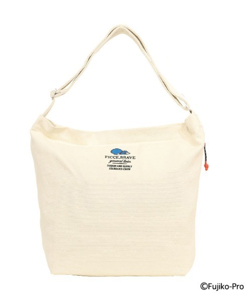 Ficce,Brave（フィセブレイブ）の「【Ficce Brave/フィセブレイブ】 ドラえもん ビッグショルダーバッグ（ショルダーバッグ・メンズ・ブラック/ブルーグレー/ダークグレー/アイボリー/カーキ/レッド・FREE）」の2枚目の写真