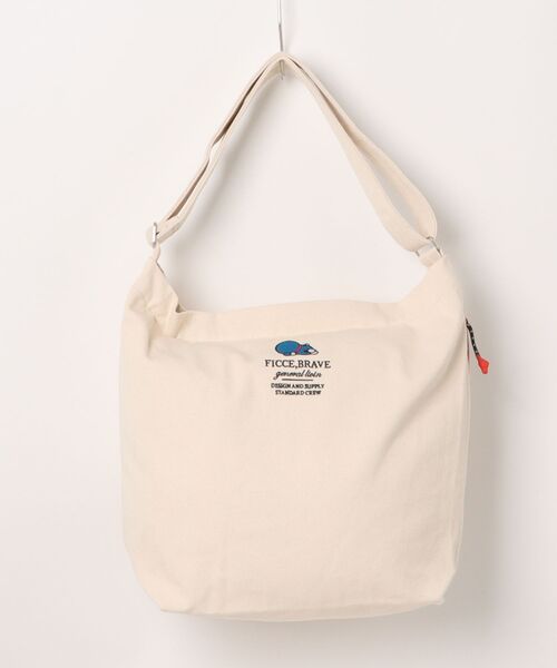 Ficce,Brave（フィセブレイブ）の「【Ficce Brave/フィセブレイブ】 ドラえもん ビッグショルダーバッグ（ショルダーバッグ・メンズ・ブラック/ブルーグレー/ダークグレー/アイボリー/カーキ/レッド・FREE）」の15枚目の写真