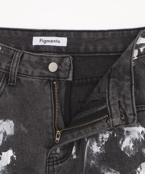 セール】ペイントグレーデニム（デニムパンツ）｜Figments