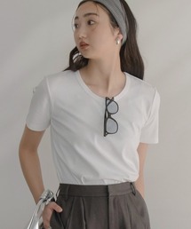 slattgir | 高身長　UネックTシャツ（トールサイズ）Essenave≪動画あり≫(Tシャツ/カットソー)
