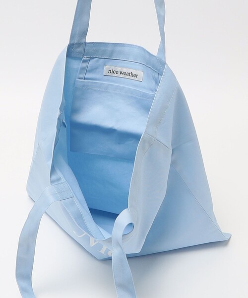 NICE WEATHER(ナイスウェザー)の「<NICE WEATHER>SIGNATURE ロゴ トートバッグ(トートバッグ・メンズ・ケリーグリーン/ネイビー/ライトブルー・FREE)」の15枚目の写真