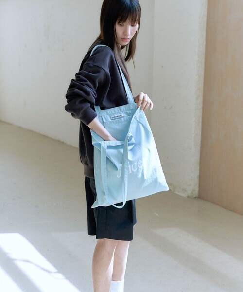 NICE WEATHER(ナイスウェザー)の「<NICE WEATHER>SIGNATURE ロゴ トートバッグ(トートバッグ・メンズ・ケリーグリーン/ネイビー/ライトブルー・FREE)」の20枚目の写真