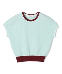 TOMORROWLAND 半袖ニット TOMORROWLAND tricot シーアイランドコットン