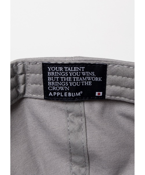 APPLEBUM（アップルバム）の「Logo Cap（キャップ・メンズ・ネイビー/ピンク/グレー/ブルー・FREE）」の5枚目の写真