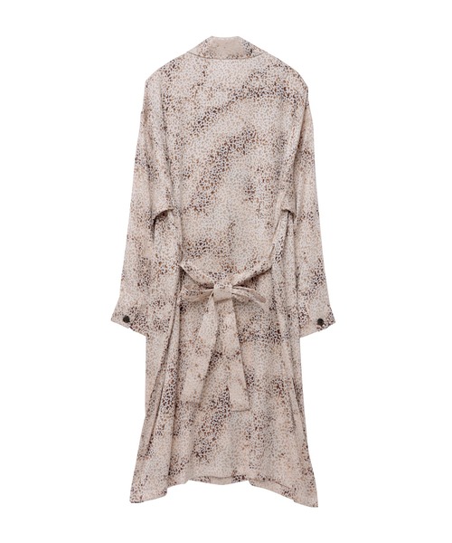 TORNADO MART（トルネードマート）の「TORNADO MART∴レオパードオパールオーシャンロングカーデ（カーディガン/ボレロ・メンズ・ブルー/ベージュ・LL/L/M）」の3枚目の写真