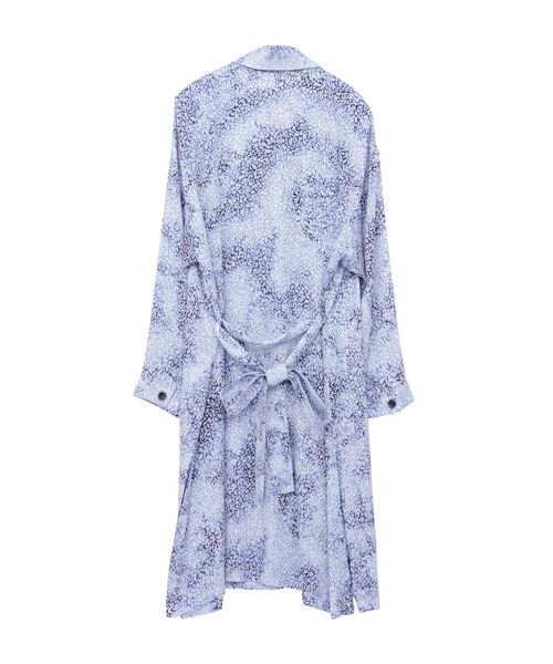 TORNADO MART（トルネードマート）の「TORNADO MART∴レオパードオパールオーシャンロングカーデ（カーディガン/ボレロ・メンズ・ブルー/ベージュ・LL/L/M）」の5枚目の写真