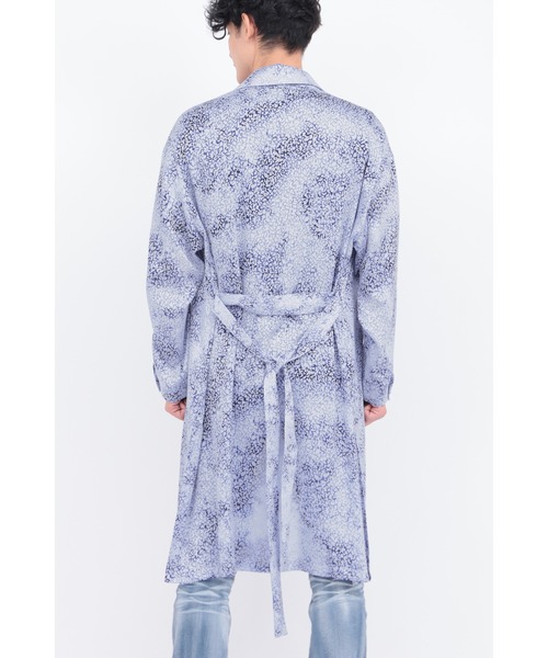 TORNADO MART（トルネードマート）の「TORNADO MART∴レオパードオパールオーシャンロングカーデ（カーディガン/ボレロ・メンズ・ブルー/ベージュ・LL/L/M）」の16枚目の写真