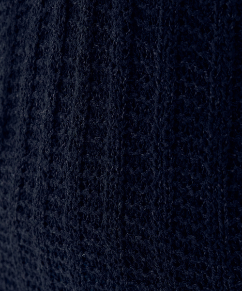 Rouge vif（ルージュヴィフ）の「麻混ニットレースアップベスト（ベスト・レディース・アイボリー/ブラック・フリー）」の12枚目の写真