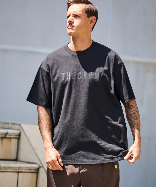 THEOREM（セオレム）の「mt9797-Printed THEOREM Tee Tシャツ(crunch numbers)（Tシャツ/カットソー・メンズ・ブラック系その他/ホワイト系その他/ブラック/ホワイト・M/L/XL/S）」の4枚目の写真