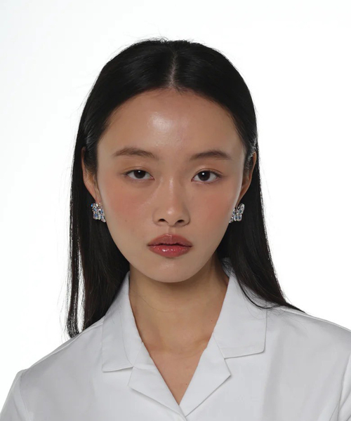 EDIT. FOR LULU（エディットフォールル）の「【SANDY LIANG / サンディ・リアング】NABO EARRINGS（ピアス（両耳用）・レディース・シルバー・FREE）」の2枚目の写真