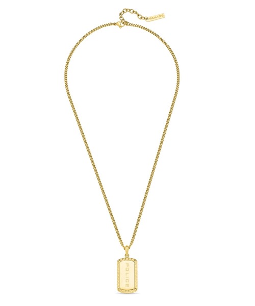 POLICE（ポリス）の「【POLICE】 ポリス TAPER メンズ ネックレス（ネックレス・メンズ・ゴールド/ブラック・FREE）」の6枚目の写真