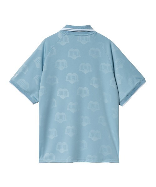 CARHARTT ハートのフットボールTシャツ 【関税込】 CARHARTT S/S HARTT'S FOOTBALL T-SHIRT Heart Train Jacquard