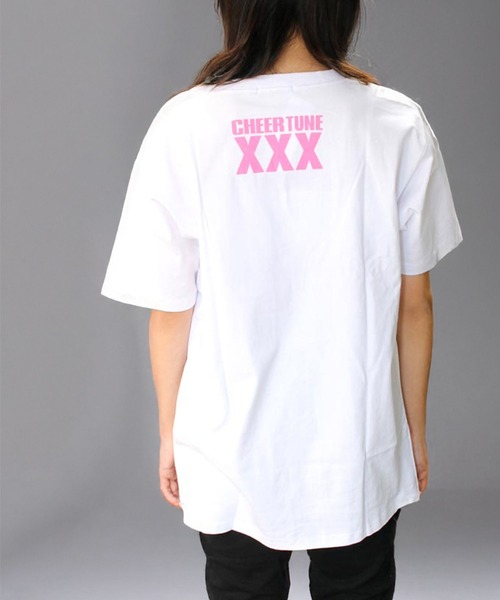 CHEER（チアー）の「アコースティックネオンプリントBIGTEE（Tシャツ/カットソー・レディース・ホワイト/ブラック・S/M）」の5枚目の写真