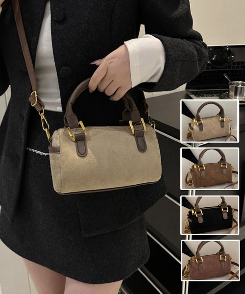 shoppinggo(ショッピングゴー)の「ミニバッグ ミニショルダーバッグ(ショルダーバッグ・レディース・ブラウン/キャメル/ベージュ/ブラック・FREE)」の17枚目の写真