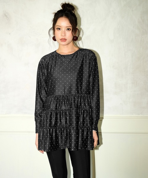 OSYAREVO（オシャレボ）の「水着 レディース 体型カバー ラッシュガード 紫外線カット率 99％以上 UPF50+ uvカット フィットネス 水陸両用 フレア ラッシュレギンス セットアップ（ラッシュガード・レディース・ホワイト系その他/ブラック系その他/ネイビー系/グレー/アイボリー/モカ・MEDIUM/LARGE/X-LARGE）」の17枚目の写真