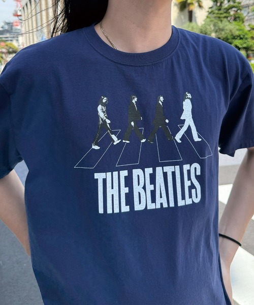 RATTLE TRAP（ラトルトラップ）の「【GOOD ROCK SPEED】プリントTシャツ（THE BEATLES/ザ ビートルズ）（Tシャツ/カットソー・メンズ・ネイビー・M/L/LL）」の6枚目の写真