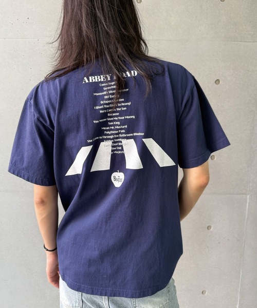 RATTLE TRAP（ラトルトラップ）の「【GOOD ROCK SPEED】プリントTシャツ（THE BEATLES/ザ ビートルズ）（Tシャツ/カットソー・メンズ・ネイビー・M/L/LL）」の7枚目の写真