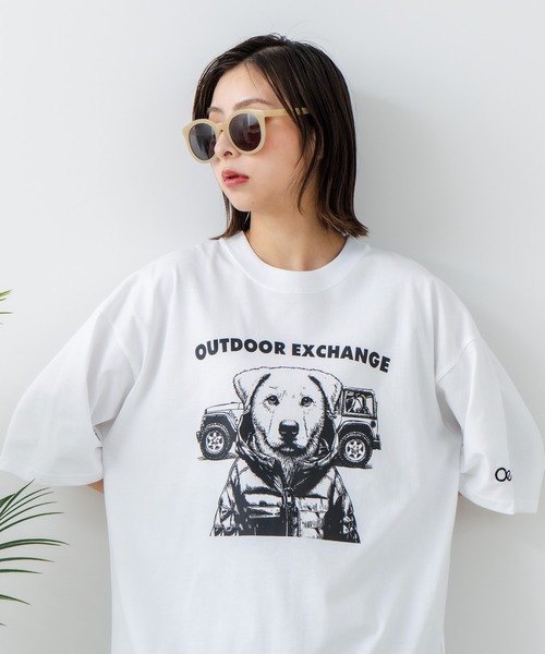 OUTDOOR EXCHANGE(アウトドアエクスチェンジ)の「【OUTDOOR EXCHANGE/アウトドアエクスチェンジ】アニマルプリント クルーネックTシャツ オーバーサイズ(Tシャツ/カットソー・メンズ・ホワイト系その他/ホワイト系その他2・MEDIUM/LARGE)」の19枚目の写真